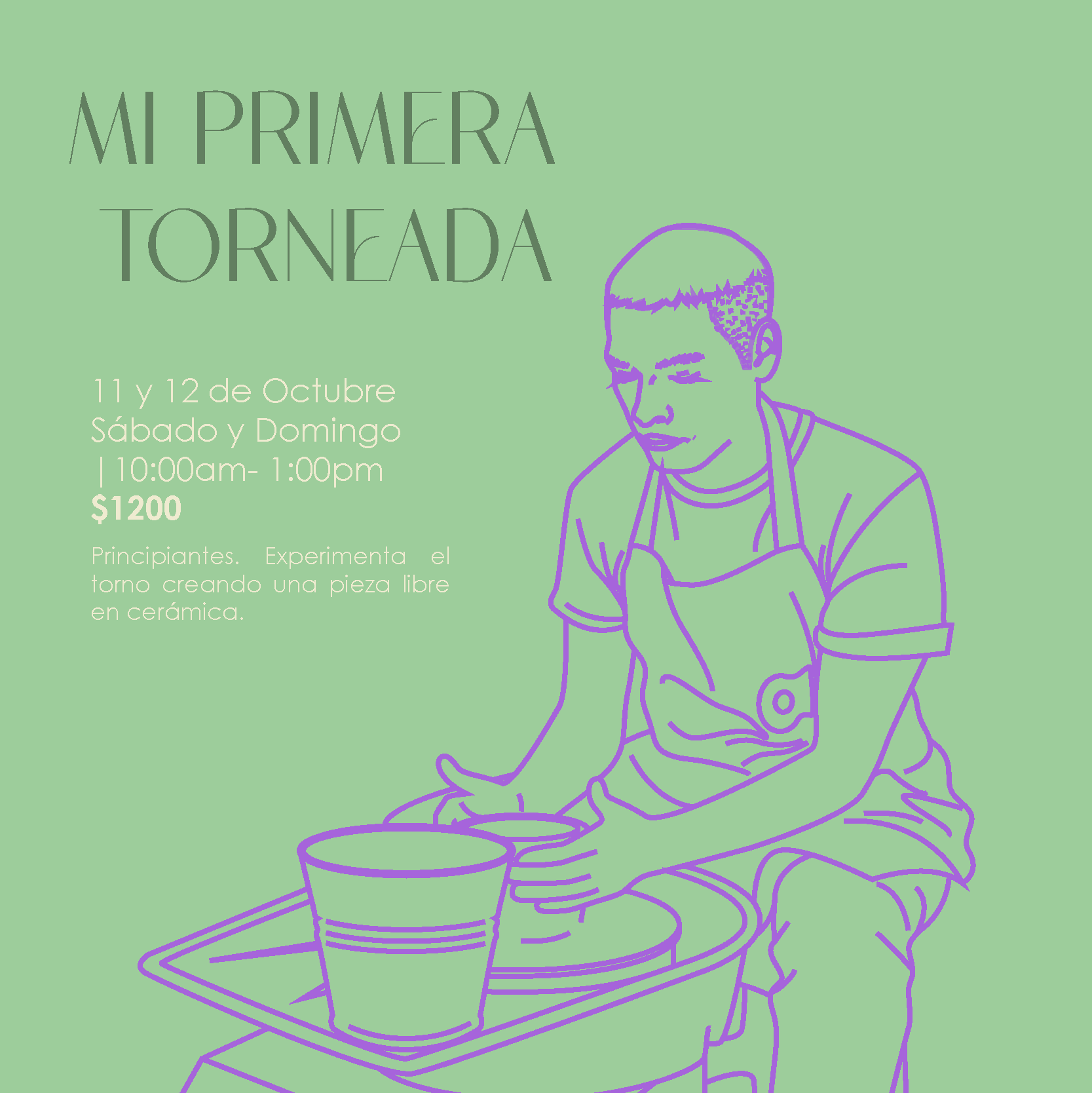 Mi primera torneada: 11 y 12 de octubre