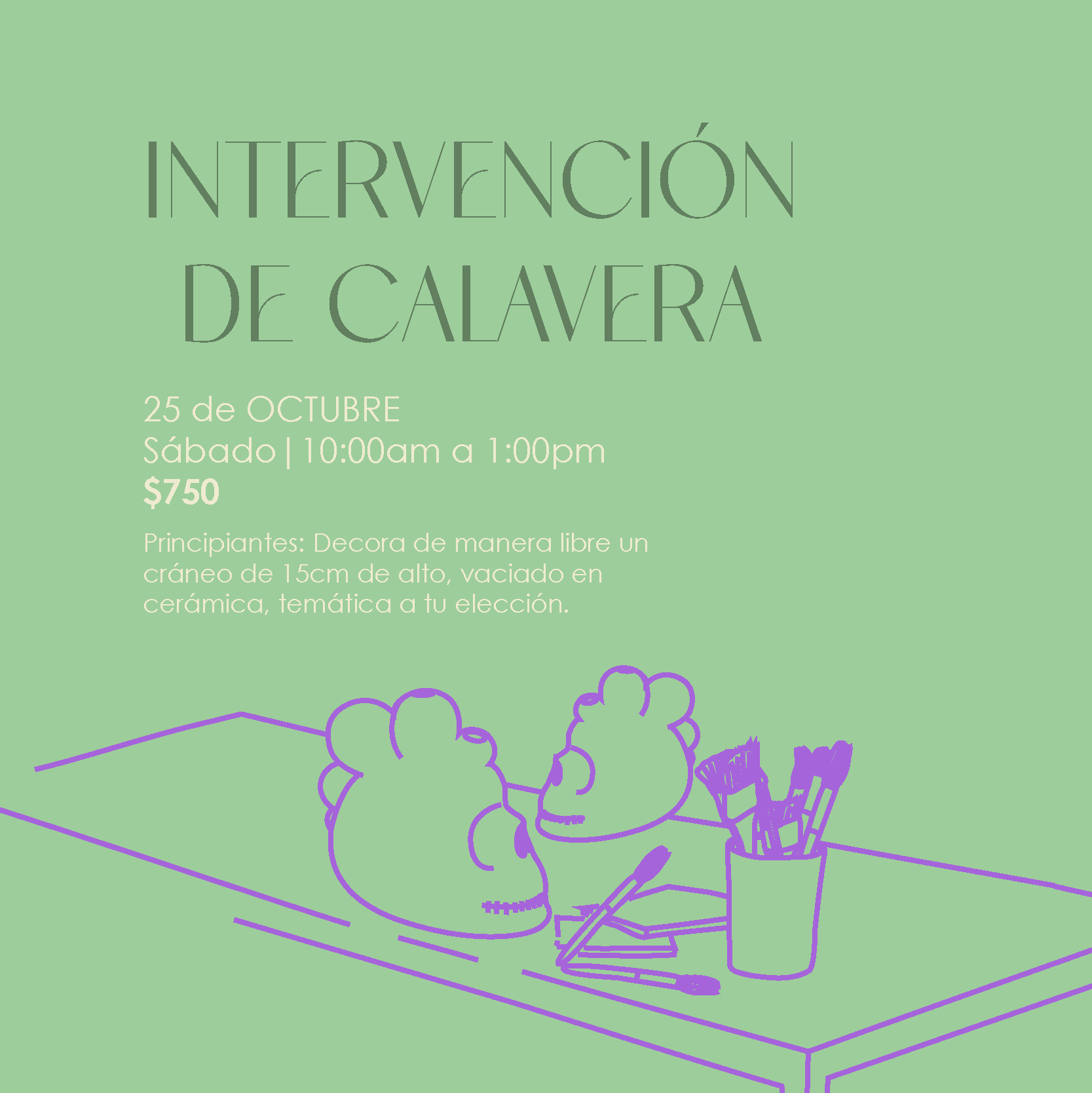 Intervención de Calavera: 25 de octubre